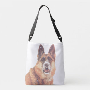 Sac Ajustable Berger allemand magnifique dans la neige