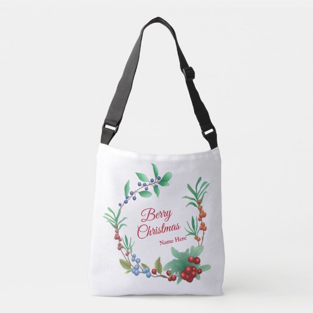 Sac Ajustable Berry Christmas Wreath (Devant)