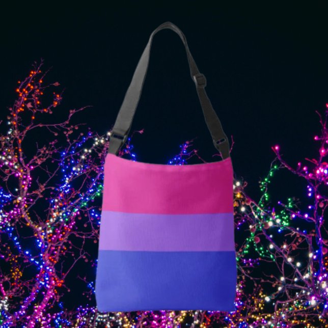 Sac Ajustable Bi Pride Cross-Body Companion (Créateur téléchargé)