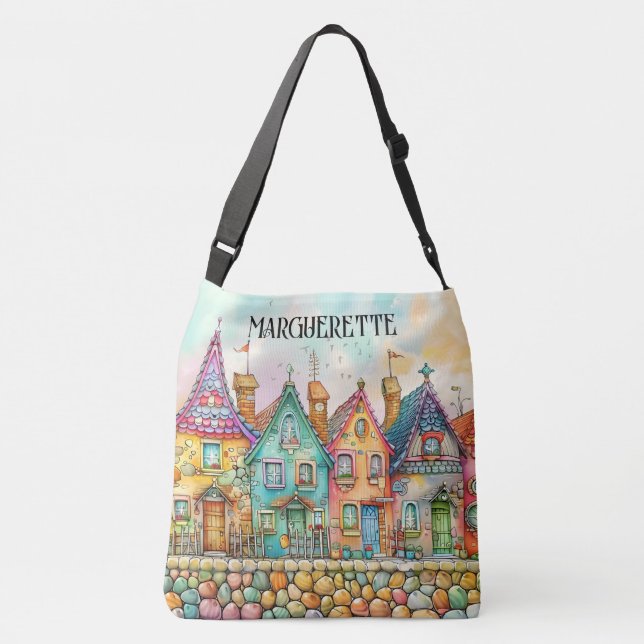 Sac Ajustable Bicyclette mignonne - Voir Retour - Fourre-tout (Dos)