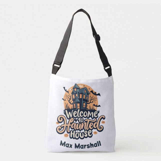 Sac Ajustable Bienvenue à Haunted House - Batty for You (Devant)