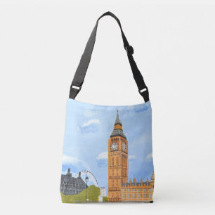 Sac Ajustable Big Ben London Cross Body Bag
