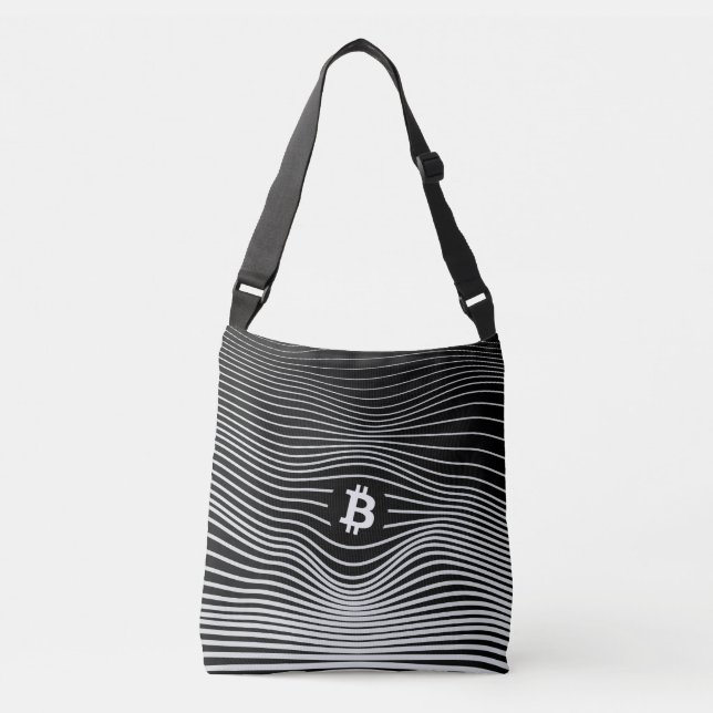 Sac Ajustable Bitcoin Force (Black)  (Devant)