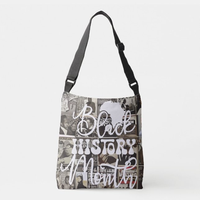 Sac Ajustable Black histoire mois Fourre-tout (Devant)