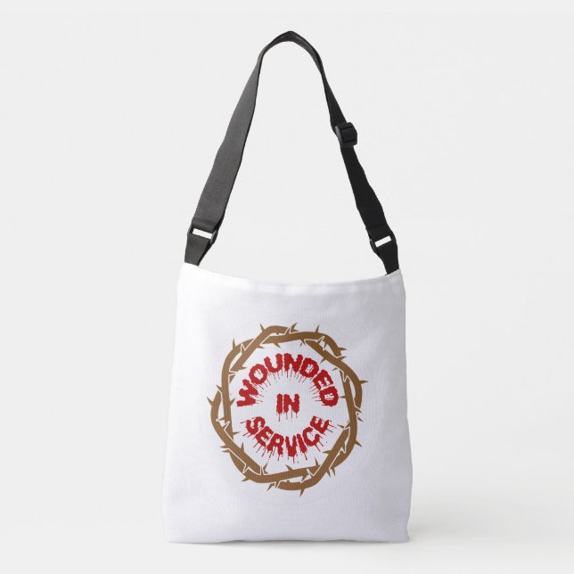 SAC AJUSTABLE BLESSÉ EN SERVICE (Devant)