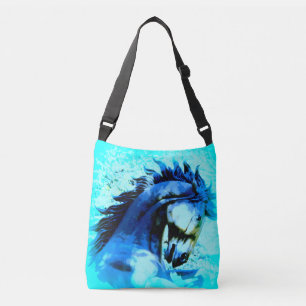 Sac Ajustable bleu sauvage d'étalon de mustang