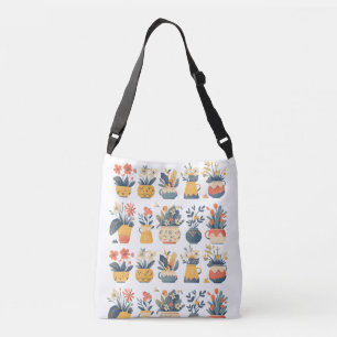 Sac Ajustable Blooms Whimsical dans des pots vibrants