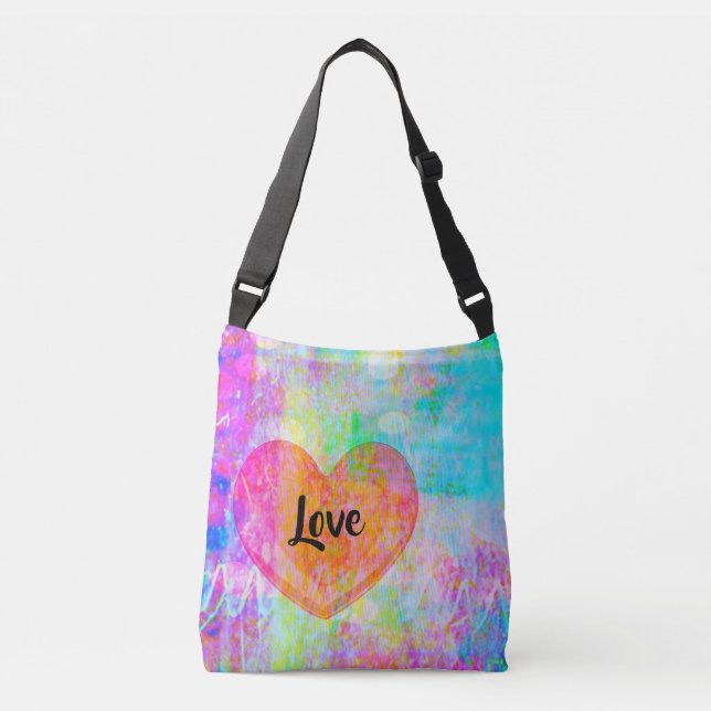 Sac Ajustable Boho Heart Love (Devant)