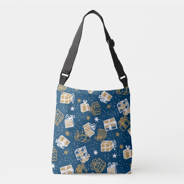 Sac Ajustable Boîtes cadeaux de vacances d'hiver Motif (Devant)