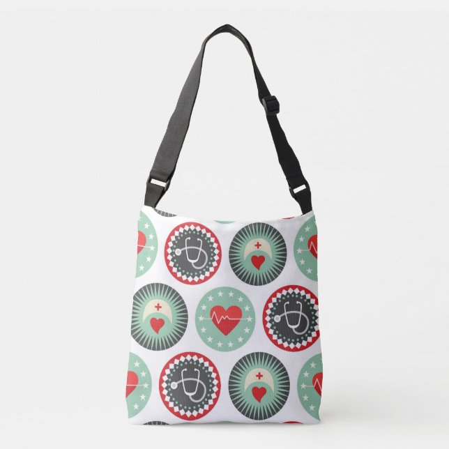 Sac Ajustable Bold Nurse Pattern (Devant)