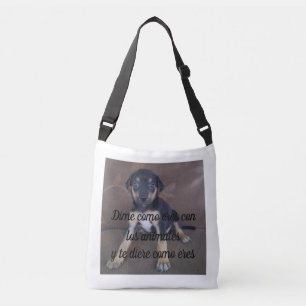 Sac Ajustable Bolsa Dime como eres con los animaux