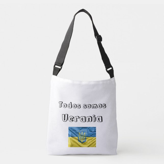 Sac Ajustable Bolsa todos somos Ucrania (Devant)