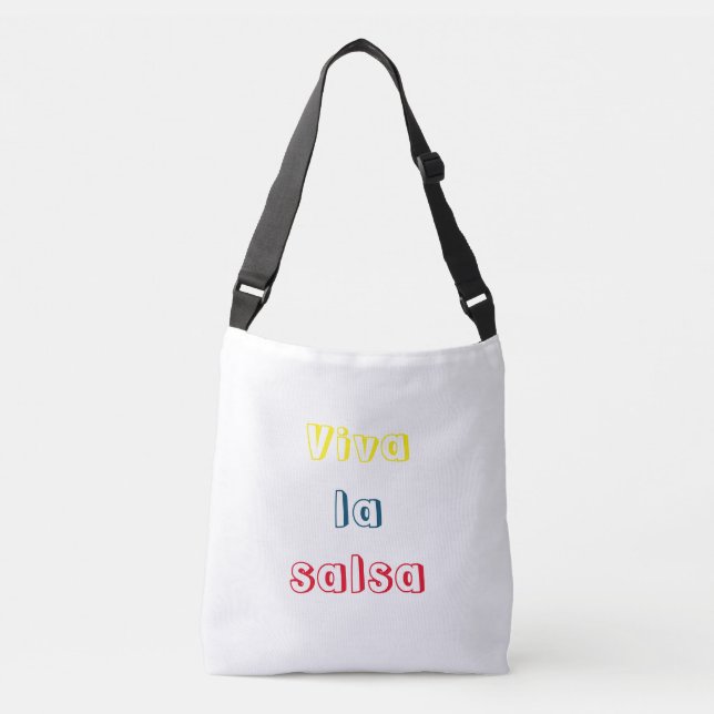 Sac Ajustable Bolsa viva la salsa (Devant)