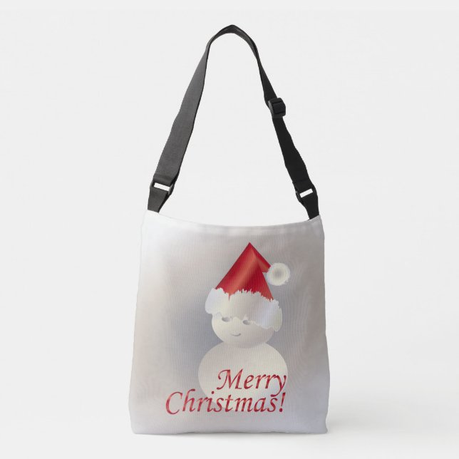 Sac Ajustable Bonhomme de neige de Noël (Devant)