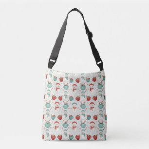 Sac Ajustable Bonhomme de neige et chocolat chaud Noël motif san
