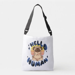 Sac Ajustable Bonjour humain Méditer chien de yoga