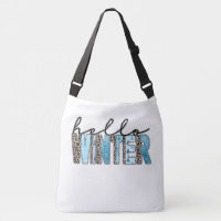 Bonjour Winter Fun Leopard