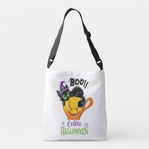 Sac Ajustable Boo Black Cat, Scary Pumkin Coffee Halloween
