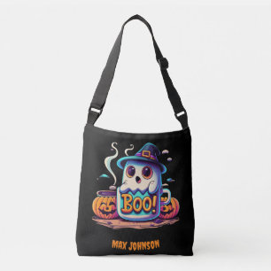 Sac Ajustable Boo ! Halloween - Rassemblement GhoOrange Noir