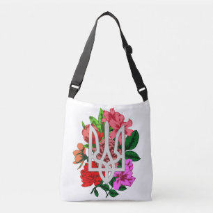 Sac Ajustable Botanical still and Ukrainian trident tryzub