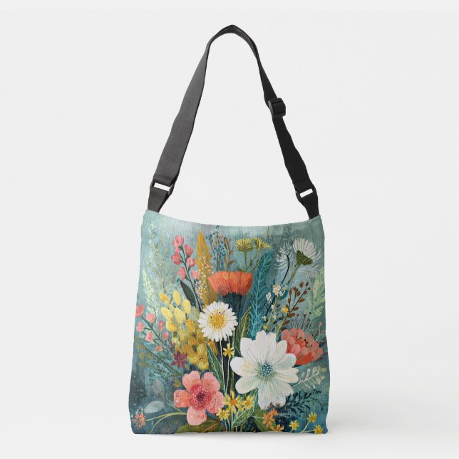 Sac Ajustable Bouquet de printemps coloré (Devant)