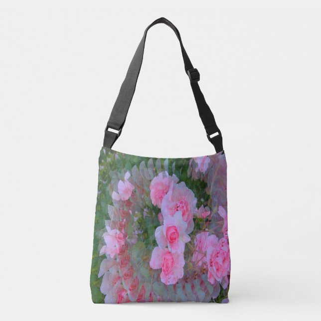 Sac Ajustable Bouquet de roses roses bébé..... (Devant)