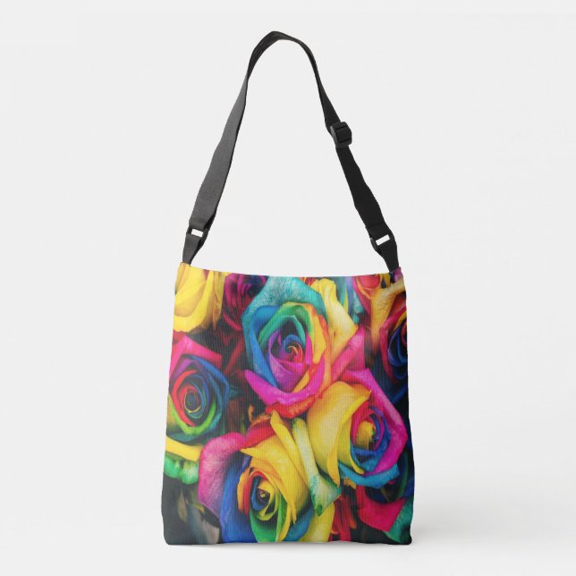 Sac Ajustable Bouquet Rose arc-en-ciel (Dos)