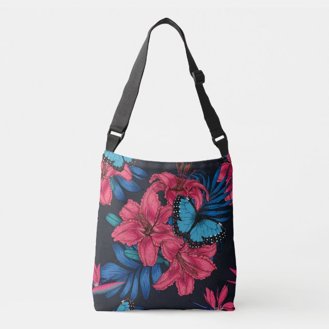 Sac Ajustable Bouquet tropical (Devant)