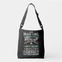 Bourse irlandaise de Crossbody d'attitude de fille