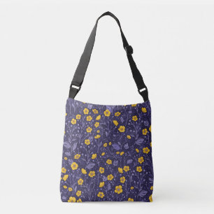 Sac Ajustable Boutons jaunes et violets