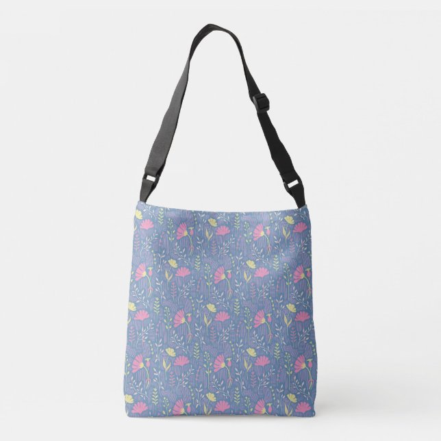 Sac Ajustable Brise de prairie en fleurs (Dos)