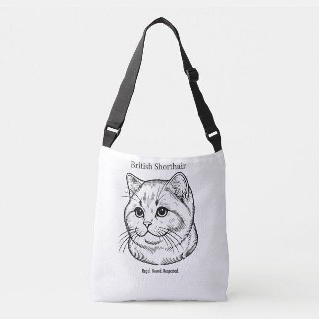 Sac Ajustable British Shorthair (Devant)