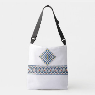 Sac Ajustable Broderie géométrique amazighe marocaine   Tr