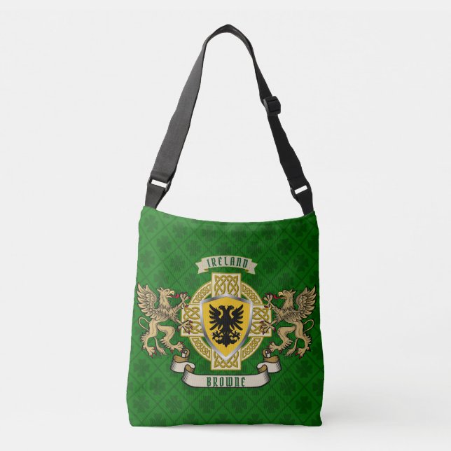 Sac Ajustable Browne Irish Shield & Celtic Cross (Devant)