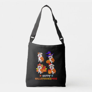 Sac Ajustable Bulldog Halloween Et Joyeux Noël Happy Hallot