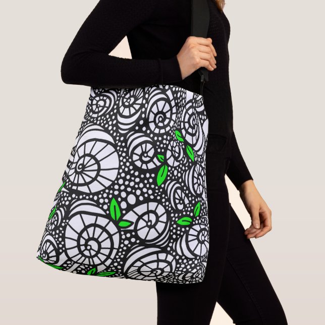 Sac Ajustable Bulles et coquilles Abstraites (De près)