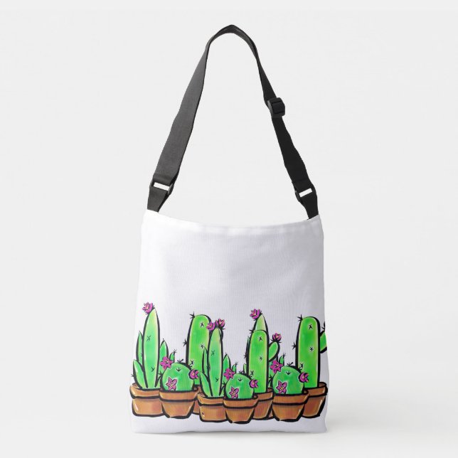 Sac Ajustable Cactus cactus cactus succulents (Devant)