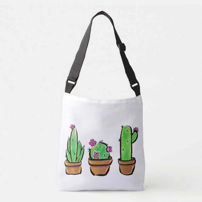 Sac Ajustable Cactus cactus cactus succulents (Devant)