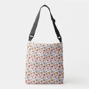 Sac Ajustable Cadeau d'anniversaire Floral Vibrant En Aquarell