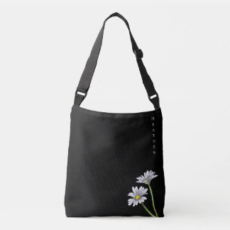 Sac Ajustable Cadeau de Noël personnalisé floral de marguerite a