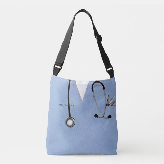 Sac Ajustable Cadeau personnalisé de l'infirmière (Devant)