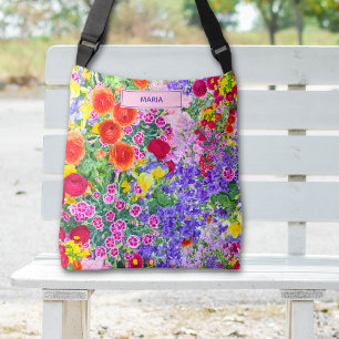 Sac Ajustable Cadeau pour belle-mère - Motif de fleurs colorées