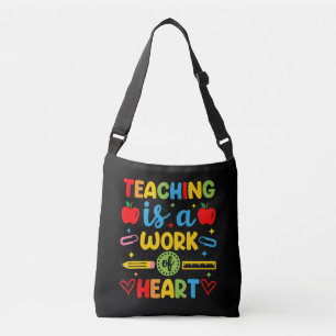 Sac Ajustable Cadeau pour enseignant : enseigner est une œuvre d