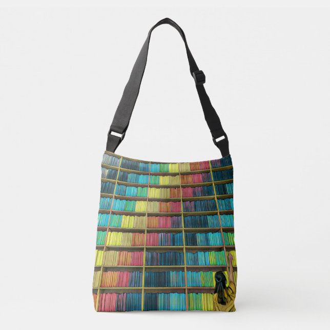 Sac Ajustable Cadeau pour les amateurs de bibliothèque (Devant)