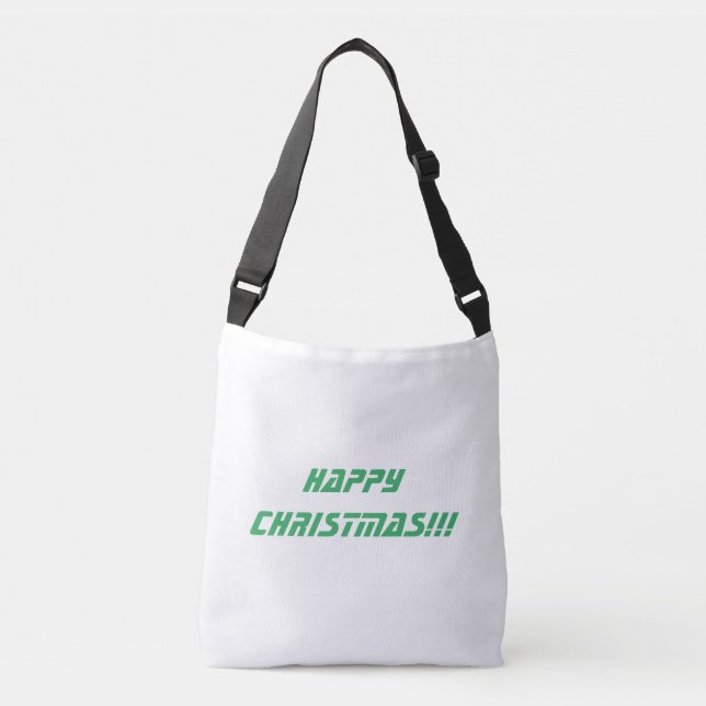 Sac Ajustable Cadeaux de mariage avec texte imprimé Joyeux Noël  (Devant)