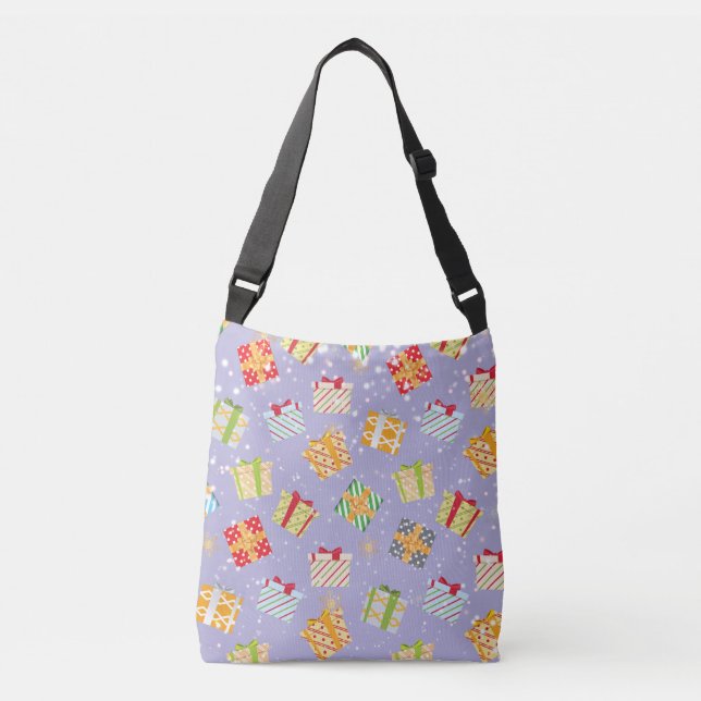Sac Ajustable Cadeaux de Noël motif (Devant)