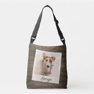 Sac Ajustable Cadre photo pour animaux de compagnie Bois rustiqu