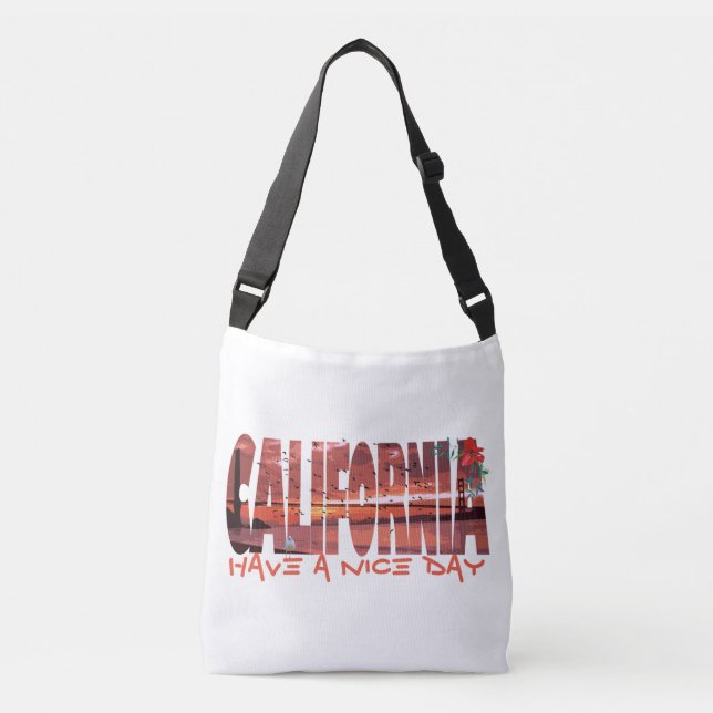 Sac Ajustable Californie - Bonne Journée (Devant)