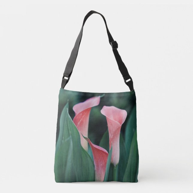 Sac Ajustable Calla Lilies Fleurs Roses (Dos)