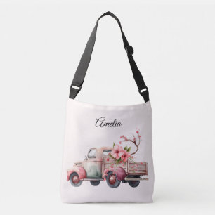 Sac Ajustable Camion Vintage rose